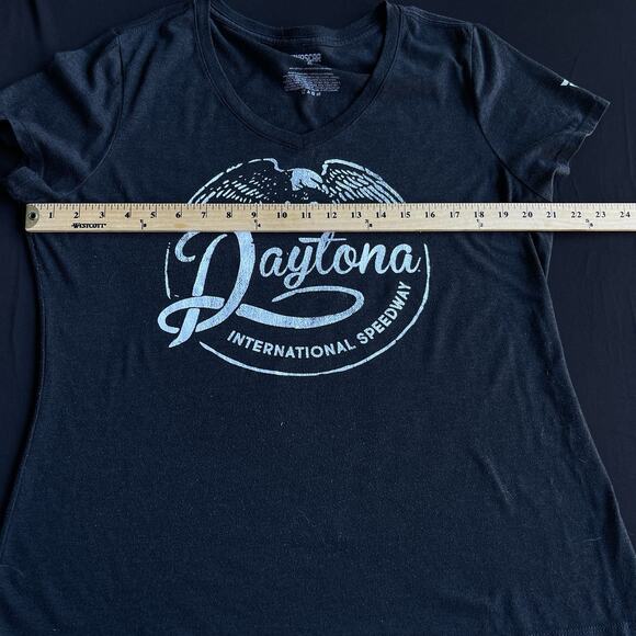 Fanatics Womens Nascar Daytona Shirt Extra Large XL Black Racing Speedway - Picture 5 of 8